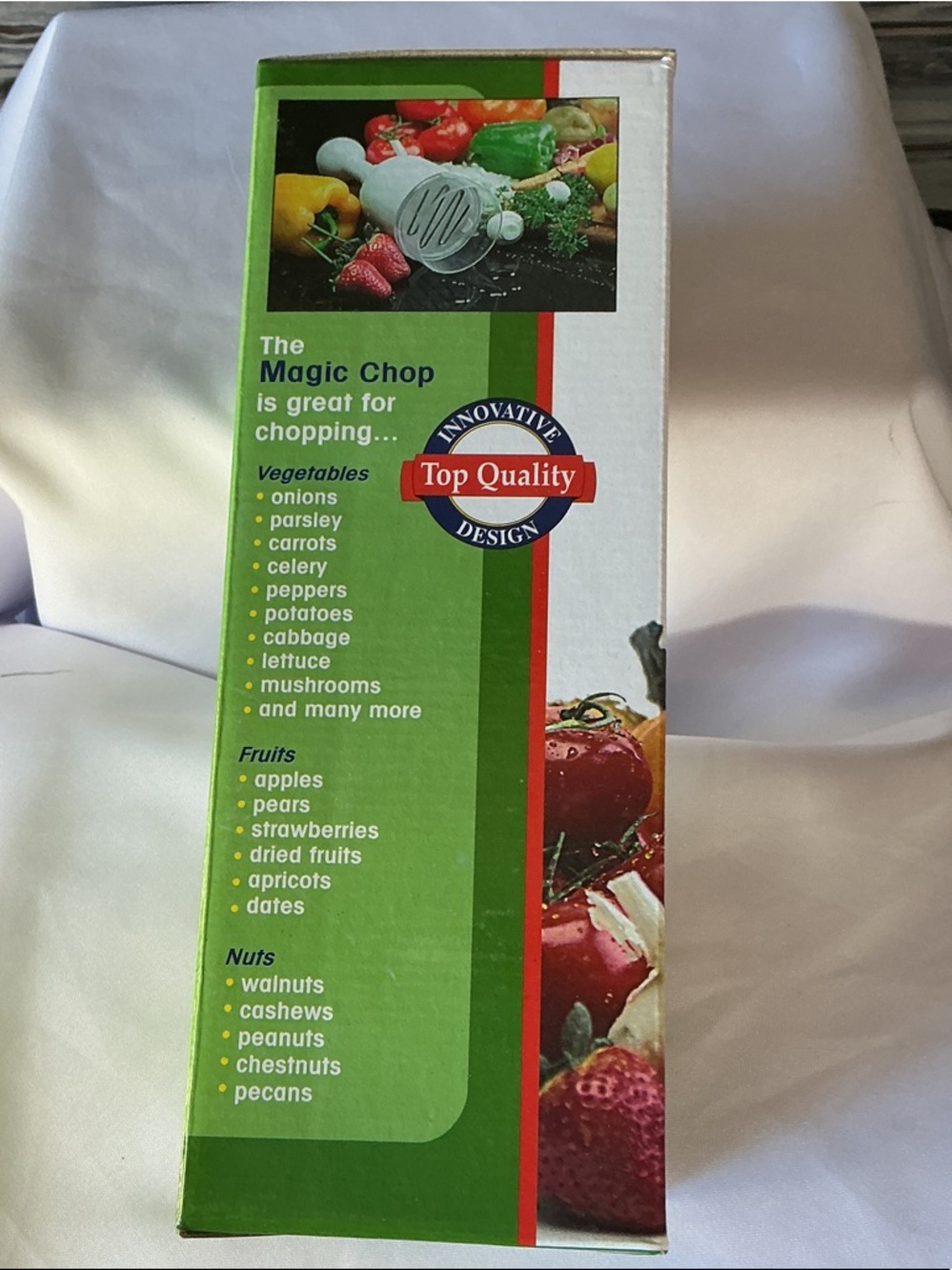 As Seen On TV Auto Rotating Kitchen Chopper - White - Picture 2 of 4